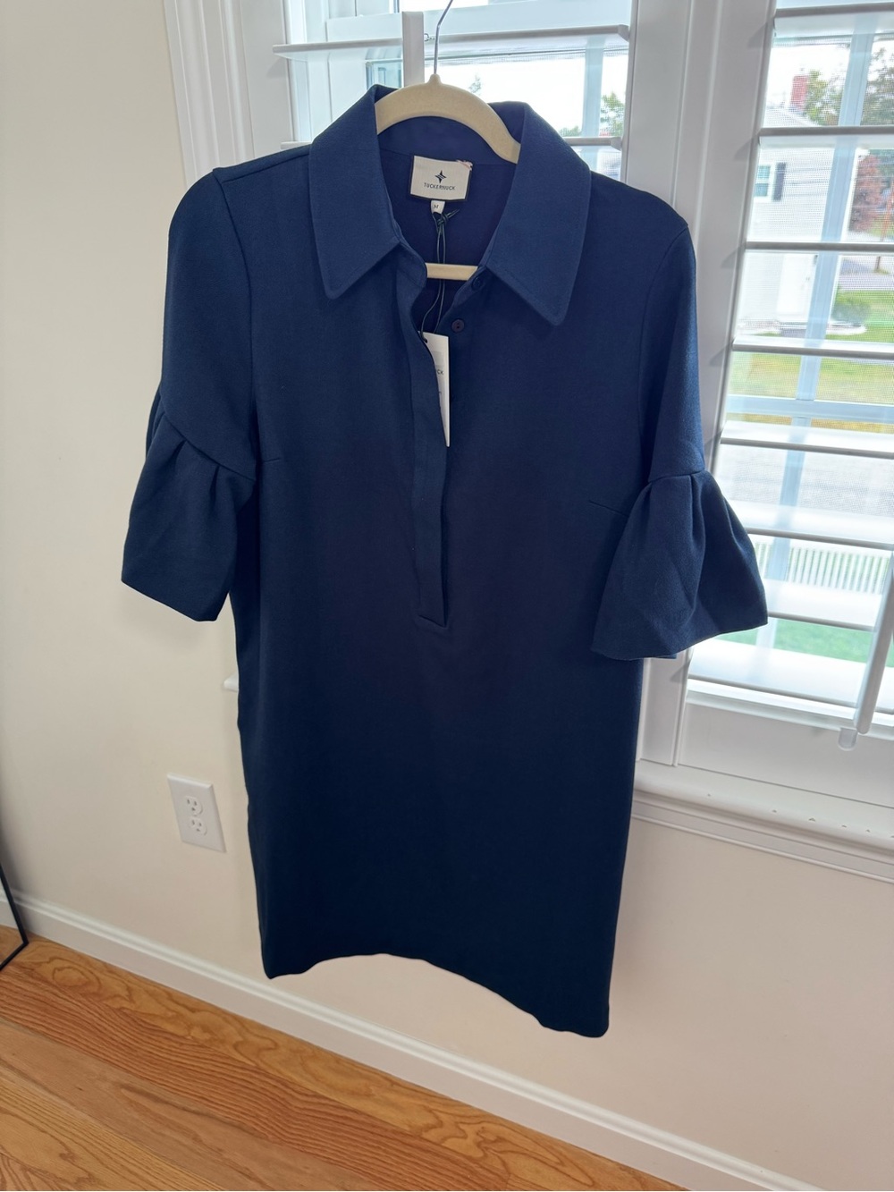Tuckernuck Navy Blue Shift Dress - size medium - NWT